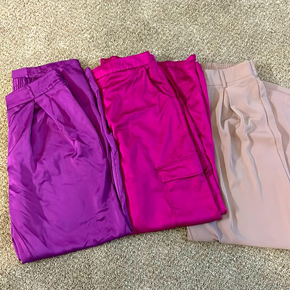 Set of casual pants size large